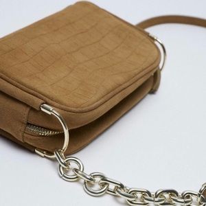Zara suede crossbody